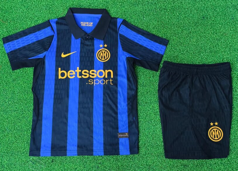 Kids-Inter Milan 26/27 Home Soccer Jersey(Player)